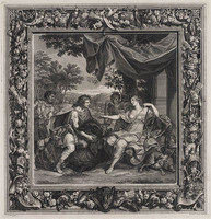 KG 11792
          <br/>
          Meleager bij Atalanta, tapisserie van Duc d'Orléans
          <br/>
          <em>Jeaurat, Edme (1688-1738)</em>